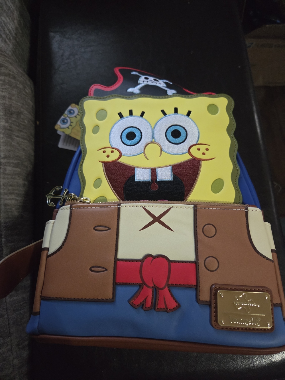 Loungefly SpongeBob SquarePants Backpack Bag - Nwt